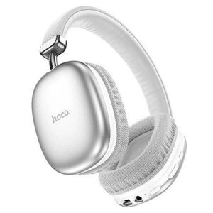 Бездротові Bluetooth навушники накладні Hoco W35 Silver