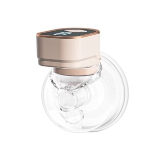 Електричний бездротовий молоковідсмоктувач безшумний, зручний та без BPA для грудного вигодовування