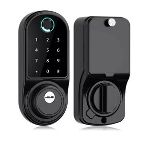 Електронний замок із відбитком пальця на вхідні двері Tuya Smart, сенсорна клавіатура Bluetooth