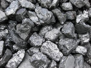 Вугілля АК (Антрацит Кулак, великий вугілля, розмір 50-100 мм)