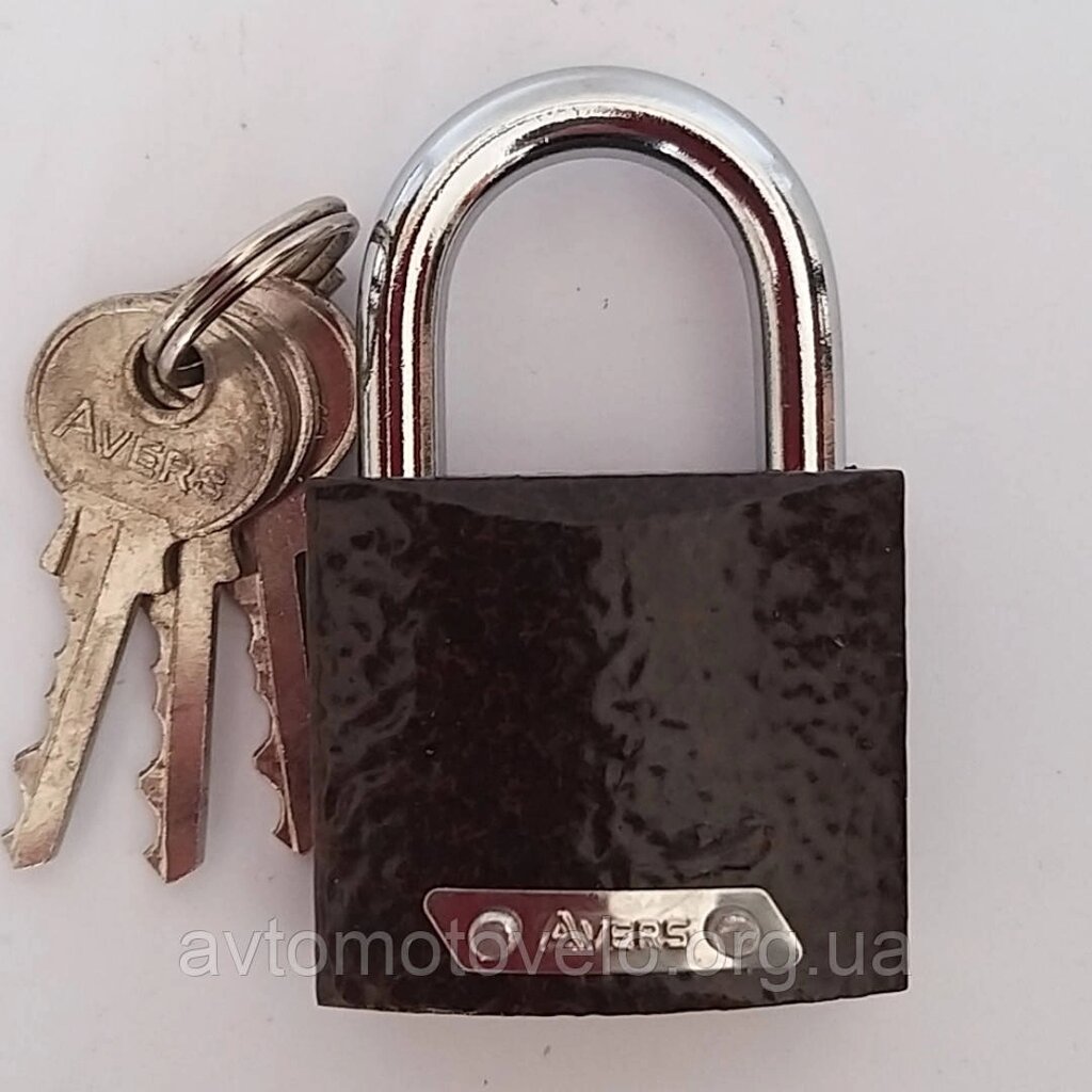 Навісний замок AVERS PD-01-38 від компанії Автомотовело - фото 1