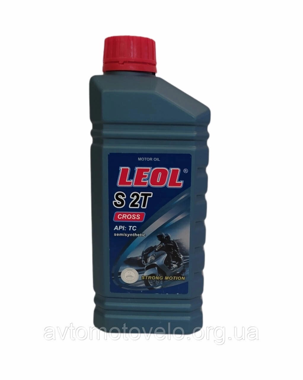 Олива ЛЕОЛ 2Т напівсинтетика для мотоциклів і моторолерів 1L від компанії Автомотовело - фото 1