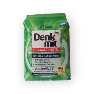 Порошок для прання Denkmit для білих речей 1,35 кг 20 прань