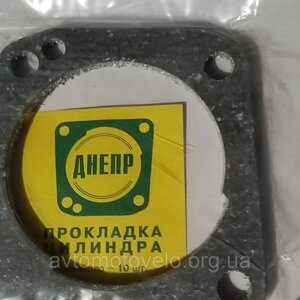 Прокладки під циліндр для мотоцикла МТ Дніпр. Комплект 2 штуки