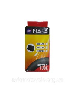 Велосипедна камера Камера для велосипеда NASA 28 x 1.75 / 1.95 (40/47-622) A/V 48mm