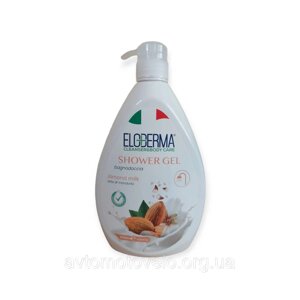 Гель для душу Eloderma Shower Gel Мигдаль, 1 л