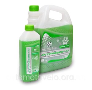 Антифриз зелений для автомобіля MOTOR LUX GREEN G11 5L