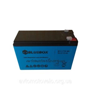 Аккамулятор гелевий BLUEBOX (GEL) 12 V / 7.2 Аh TB - 12 - 7.2 - AA