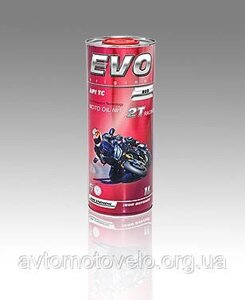 Олива EVO 2T RACING (RED) для мотоциклів та моторолерів 1L