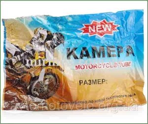 Камера для шини мотоцикла 2.75 -17 Yamaha, Triumph, Lifan, Spark, Альфа, Верховина