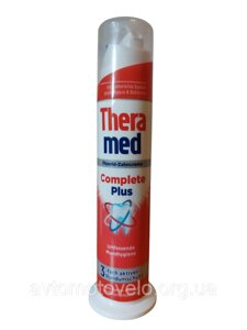 Зубна паста Theramed Complete Plus Антибактеріальна з дозатором Туба 100 мл