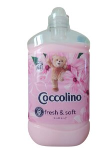 Кондиціонер для білизни Coccolino Silk Lily 1800 мл на 72 прання