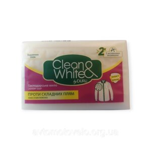 Господарське мило DURU Clean & White для видалення складних плям, 120 г