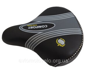 Сідло для міських і дорожніх велосипедів на металевій основі Comfort