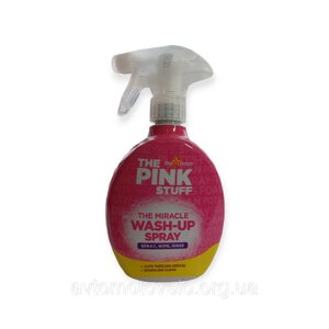ЗАСІБ ДЛЯ МИТТЯ ПОСУДИ І ЧИЩЕННЯ ВСІХ ПОВЕРХНОСТЕЙ ЖИРУ THE PINK STUFF, 500 МЛ