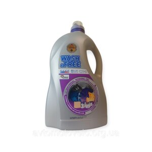 Гель для прання WASH & FREE Універсал з марсельським милом Жасмин 5 л
