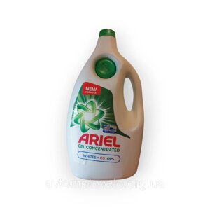 Гель концентрат для прання Ariel Gel Concentrated WHITES + COLORS 6,3 л 140 прань