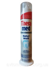 Зубна паста відбілююча TheraMed, 100ml (Німеччина) TheraMed Natur-Weib 100ml