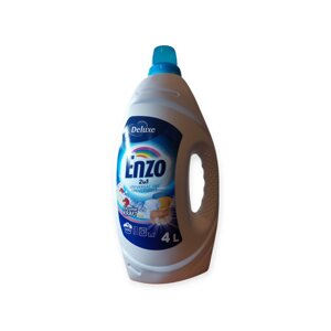 Гель для прання 2w1 Deluxe Enzo універсальний 4 л