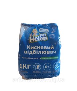 Кисневий відбілювач 1кг MsHelen Німеччина перкарбонат натрію