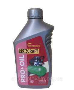 Олива PROCRAFT для повітряних компресорів 1L