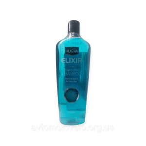 Шампунь еліксир для жирного волосся HUGVA 600ml