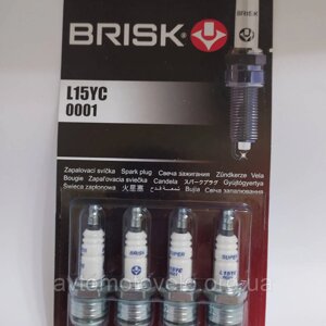 Свічка запалювання для автомобіля BRISK L15Y
