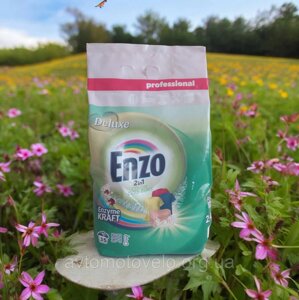 Пральний порошок DELUXE ENZO COLOR 2.45 кг