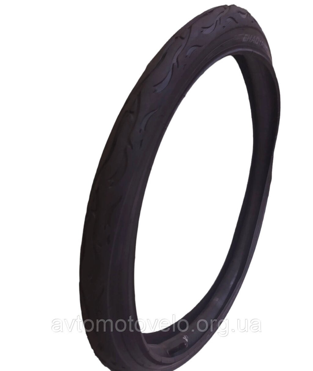 Покришка шина на велосипед 24 х 2.125 (54-507) CHAOYANG Плам"я MOUNTAIN H-5 від компанії Автомотовело - фото 1