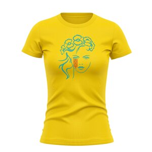 Футболка WP merchandise незламна жіноча жовта