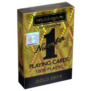 Гральні карти WINNING MOVES Gold Waddingtons No. 1