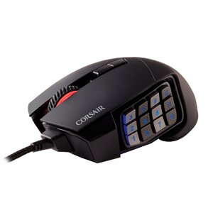 Ігрова миша consair scimitar RGB elite USB black (CH-9304211-EU)