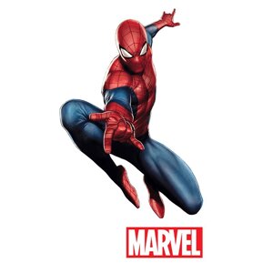 Наклейки інтер'єру внутрішньокар'єрні MARVEL Spider-Man (Людина-павук) 98 x 67 см
