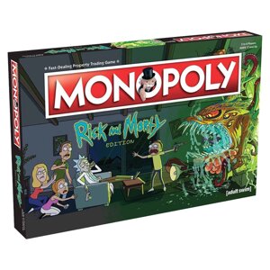 Настільна гра RICK AND MORTY Monopoly (Рік і Морті)
