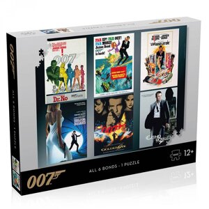 Настільна гра JAMES BOND 007 Actor Debut Poster 1000 pcs