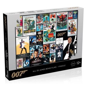Настільна гра JAMES BOND 007 Movie Poster 1000 pcs