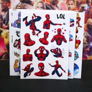 Наклейки MARVEL