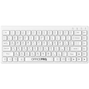 Ігрова клавіатура бездротова OFFICEPRO SK955W Білий