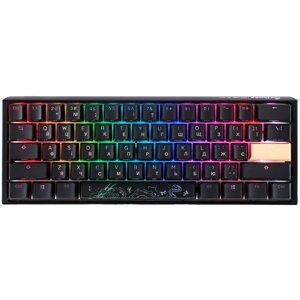 Ігрова клавіатура DUCKY One 3 Mini Cherry MX Silent Red RGB (DKON2161ST-SUAPXCLAWSC1) Чорний