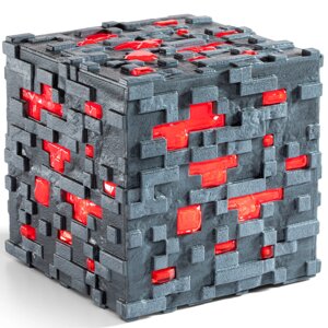 Атрибут з гри MINECRAFT Redstone ore (Майнкрафт) 10 см