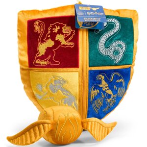 Іграшка плюшева HARRY POTTER Golden Snitch Plush Crest (Гаррі Поттер) 36 см