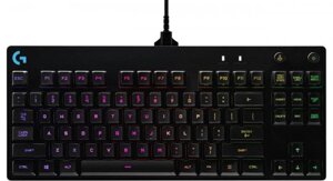 Ігрова клавіатура LOGITECH G PRO Mechanical Gaming USB Black (920-009392) чорна