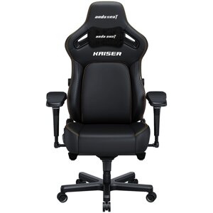 Крісло для геймерів ANDA SEAT Kaiser 4, XL Premium PVC, Чорний