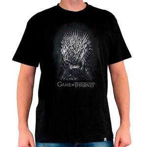 Футболка GAME OF THRONES Iron throne (Гра Престолів), Чорний L
