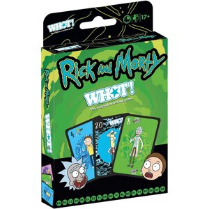 Гральні карти RICK AND MORTY WHOT! Board Game (Рік і Морті)
