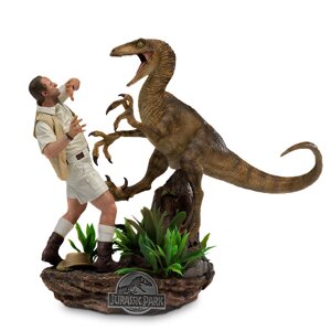 Статуетка JURASSIC PARK Clever Girl Deluxe Art Scale 1/10 (Парк Юрського періоду)