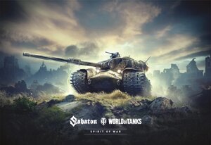 Пазл WORLD OF TANKS Sabaton Limited Edition Spirit of war 1000 pieces (ВоТ Сабатон)