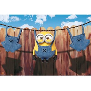 Постер MINIONS Laundry (Посіпаки)