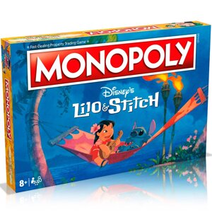 Настільна гра DISNEY Lilo and Stitch - Monopoly (Ліло і Стіч) Англійською мовою