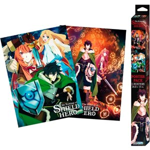 Набір постерів SHIELD HERO Group and Duo (Сходження Героя Щита)
